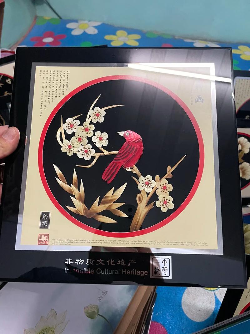 麥秸畫 傳承千年的傳統(tǒng)工藝美術(shù)